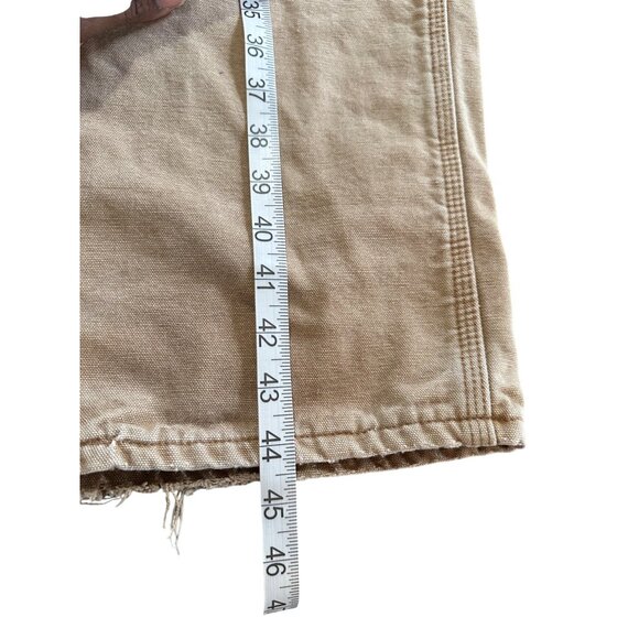 Carhartt Mens Duck Canvas Work Pants Utility Pockets Hammer Loop Sz 36 x 34 READ - Picture 11 of 16